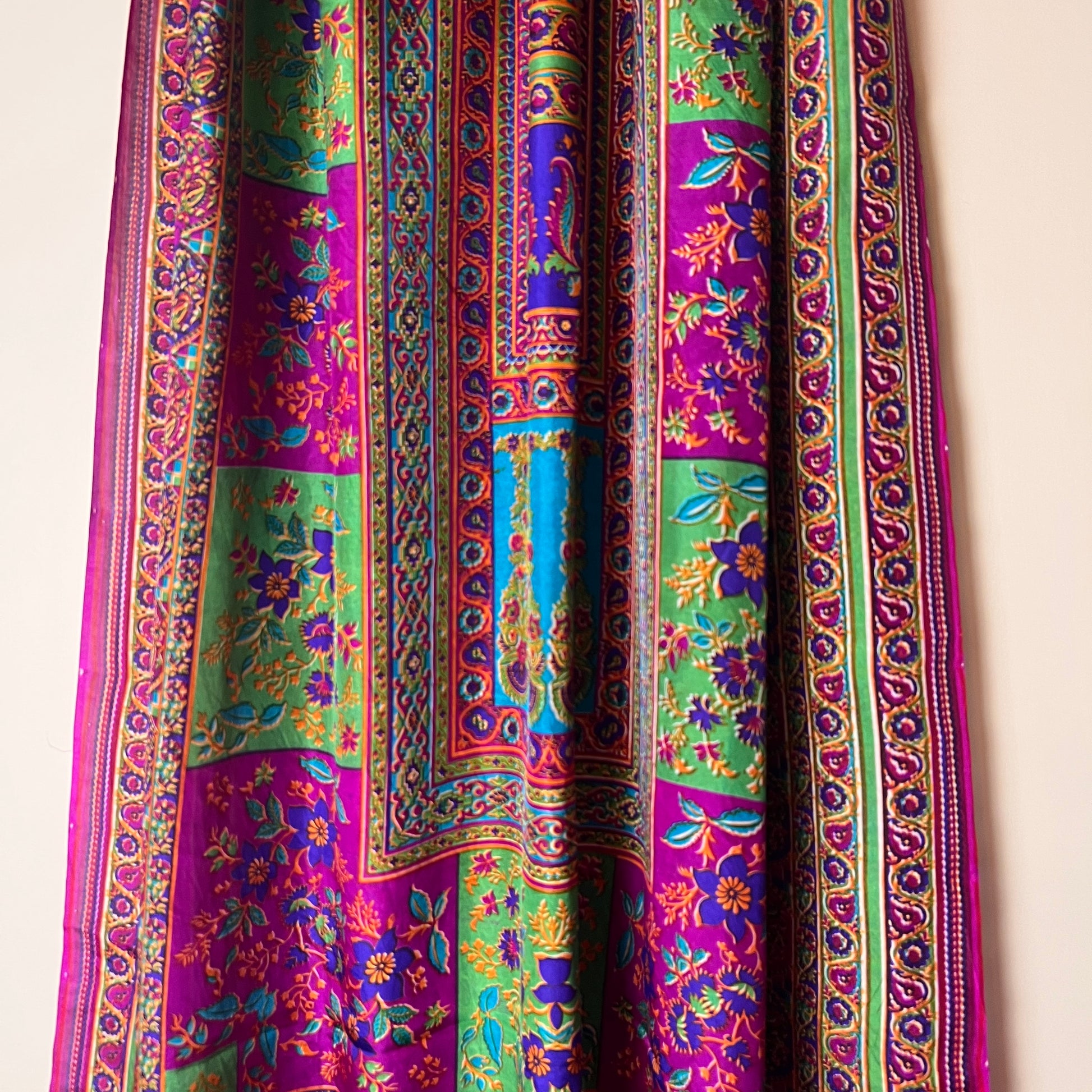 Ethereal Blossom Silk Dupatta