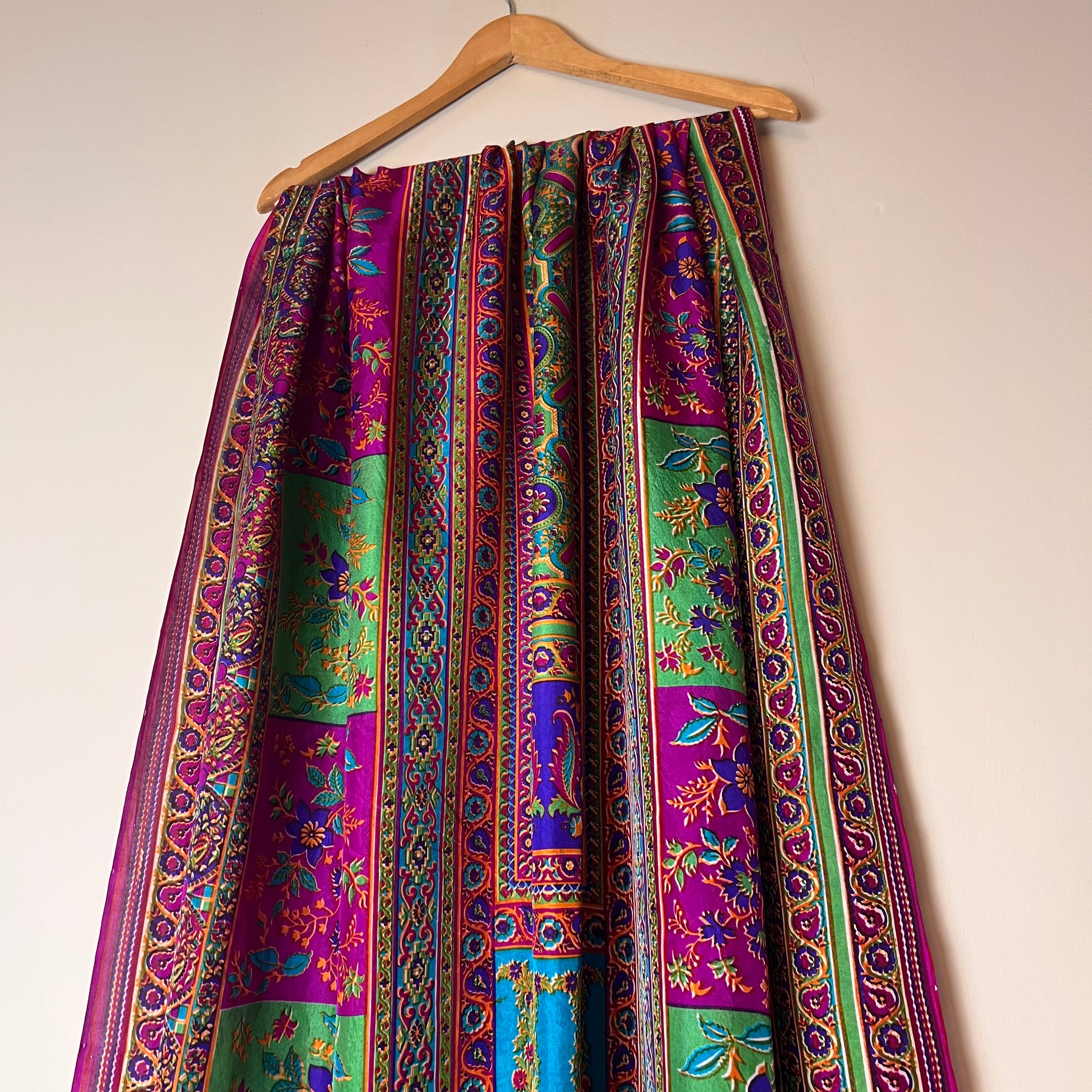 Ethereal Blossom Silk Dupatta