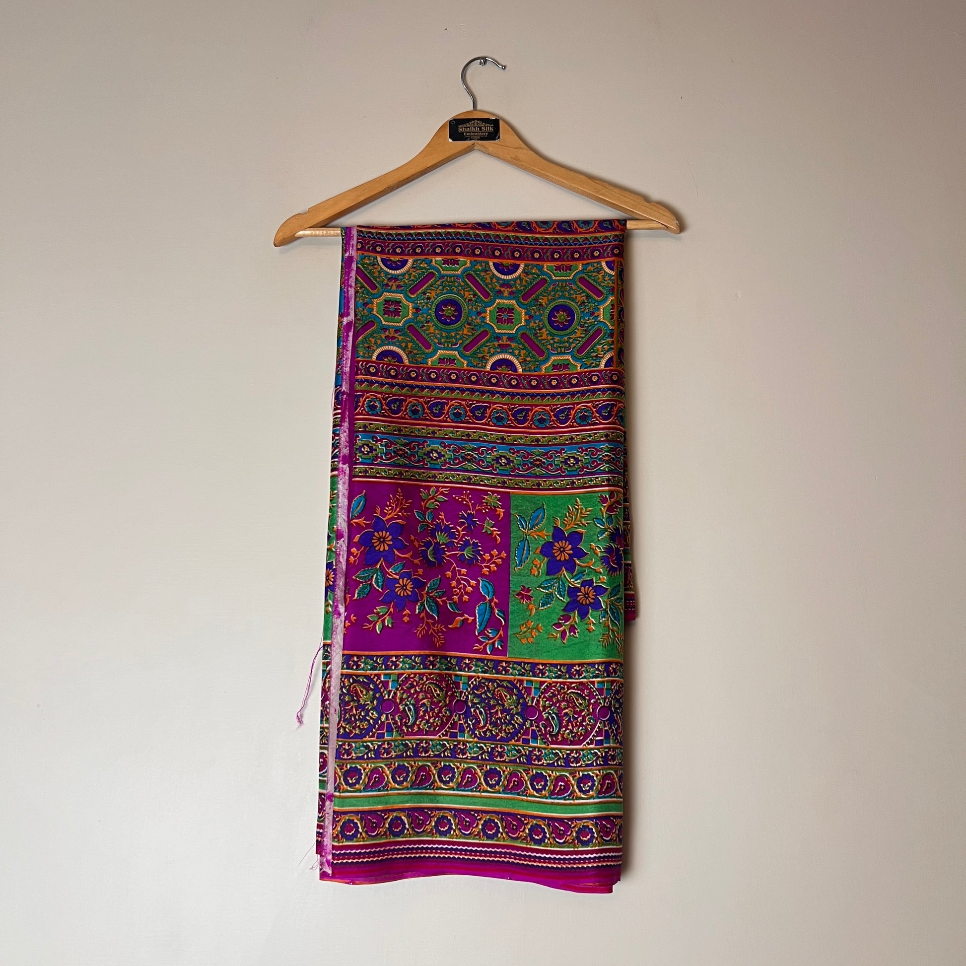 Ethereal Blossom Silk Dupatta