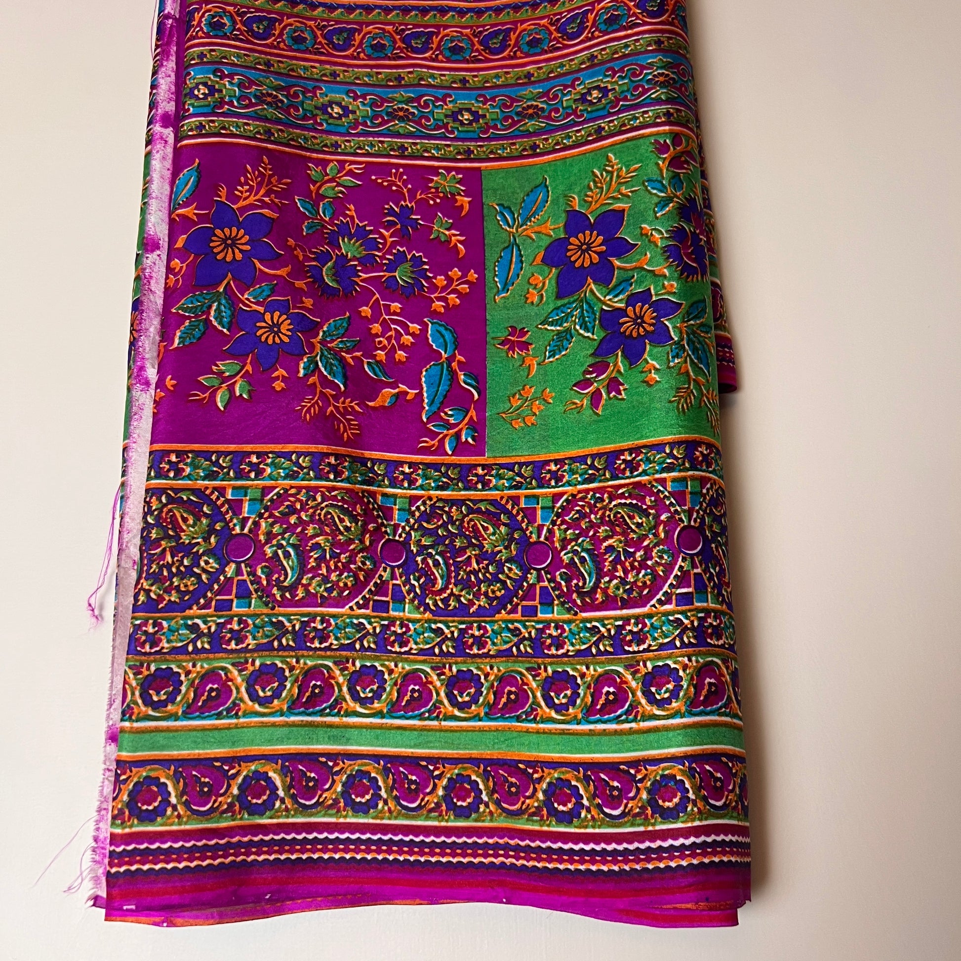 Ethereal Blossom Silk Dupatta